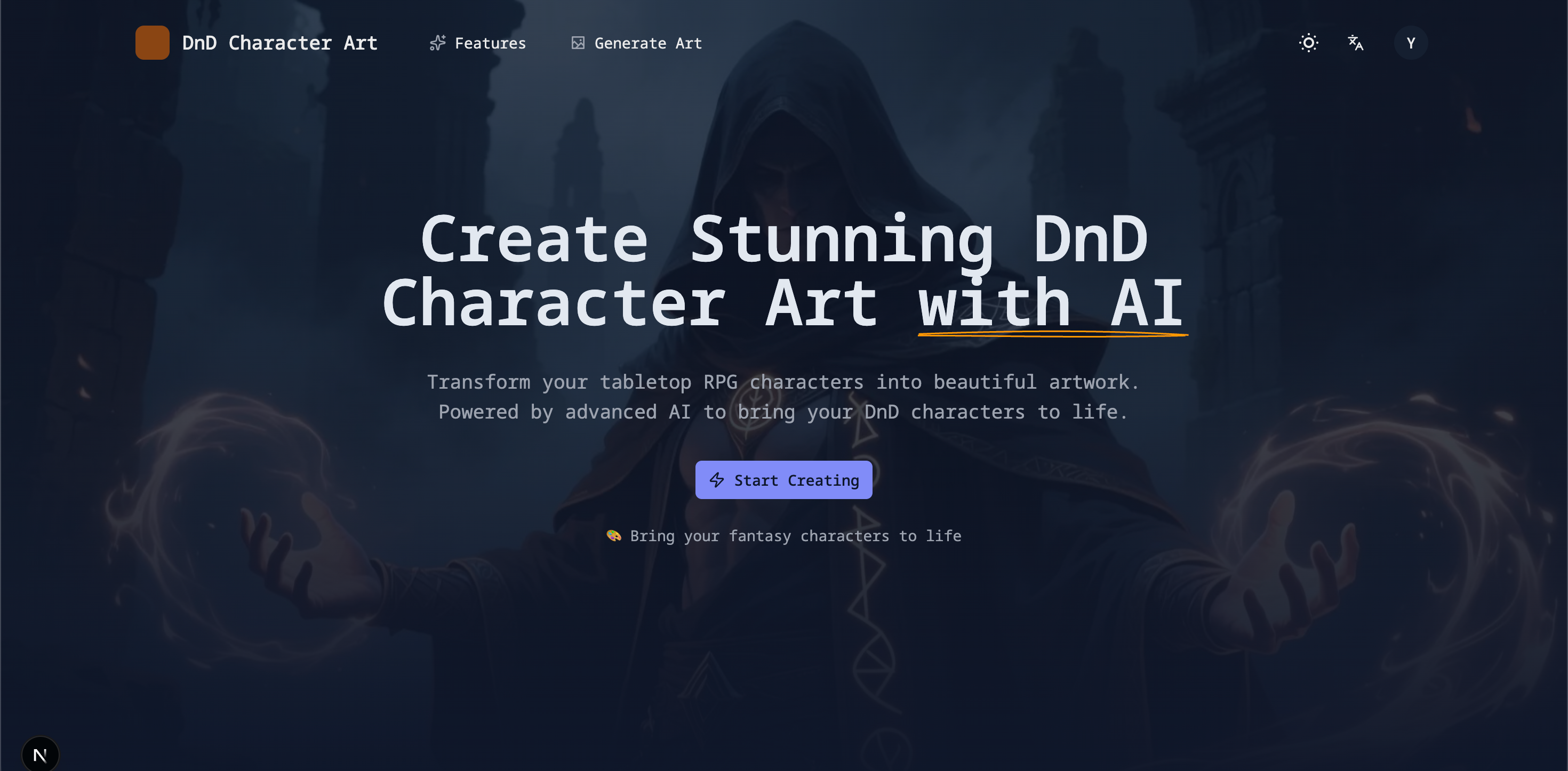 Dnd Rooter DnD Character Art Generator | Free AI Art Creator